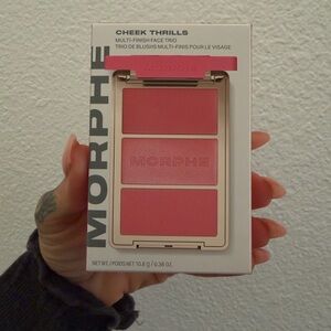 Morphe Cheek Thrills Multi-Finish Face Trio Blush - Blind Date